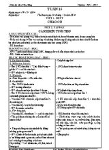 Giáo án điện tử Lớp 4 - Tuần 15 - Năm học 2014-2015 - Tòng Vinh Quang